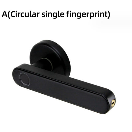 Spherical Fingerprint Wooden Door Lock