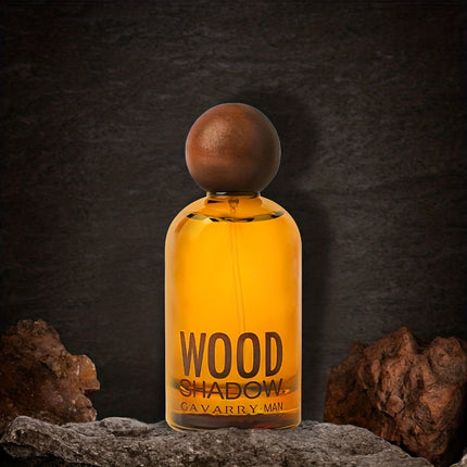 Men'S Luxury Wood Perfume - Long-Lasting Sandalwood Scent, Elegant Amber Liquid in Sophisticated