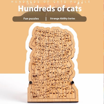 Hundred Cats Educational Toys Puzzle