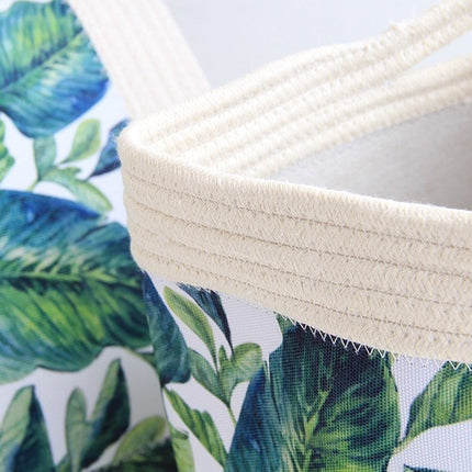 Household Folding Plant Cloth Laundry Basket