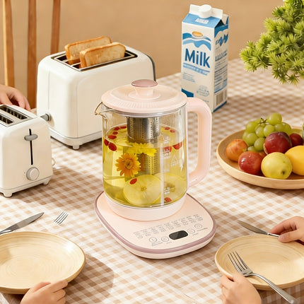 1.8L/60.87oz Immersion Electric Kettle | Health Kettle with 18 Functions, Thickened Glass,