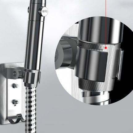 Stainless Steel Shower With Big Double Buckle Hose