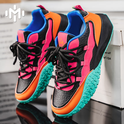 Men's Sports Shoes Four Seasons Can Wear New Breathable Soft Sole Non-slip Fashion Casual Shoes Men's