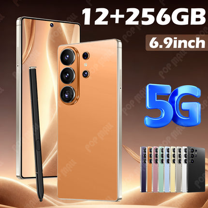 S25 Upgraded S26 Ultra Global Unlocked Smartphone | 12GB+256GB, Android 14 | 6.9'' HD Display