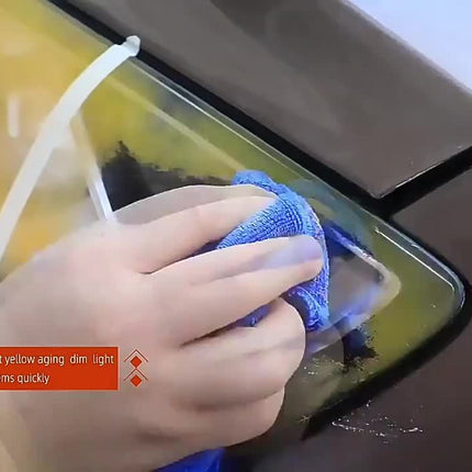 Professional Headlight Restorer - Remove Yellowing, Oxidation & Foggy Car Headlights