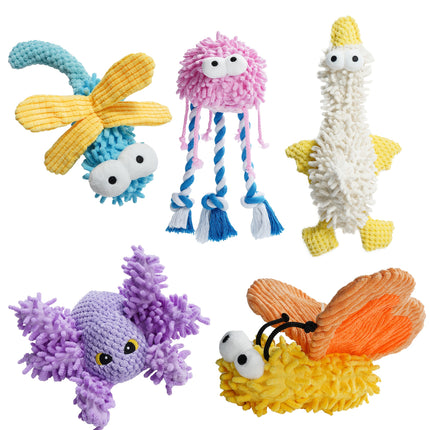 2pcs/5pcs Mop Plush Toy Set