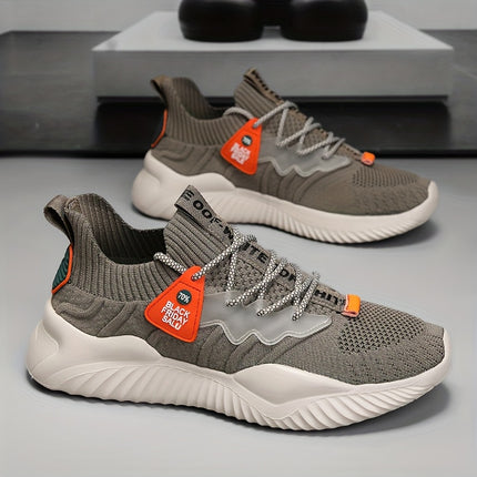 Men's Fashion Comfortable Running Shoes: Breathable, Durable, Slip-Resistant,