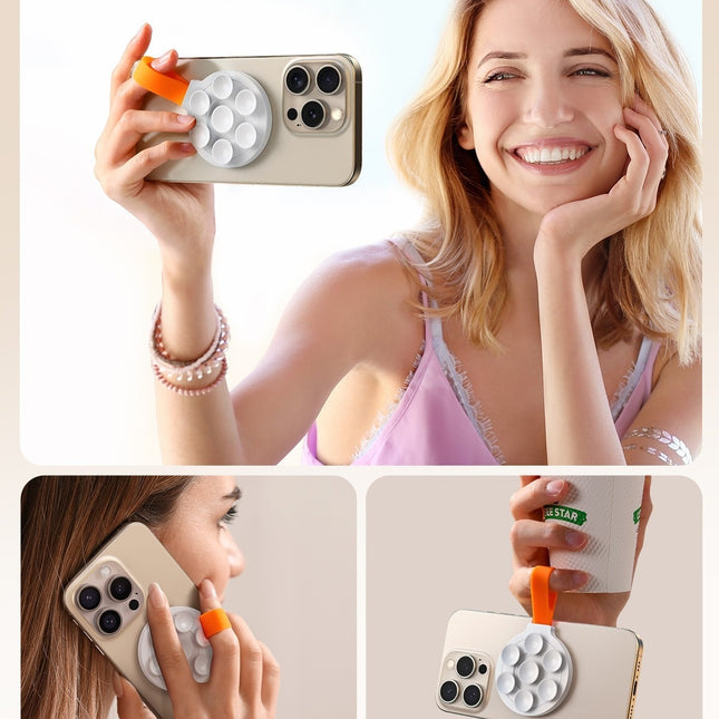 Silicone Sucker Strong Magnetic Phone Holder