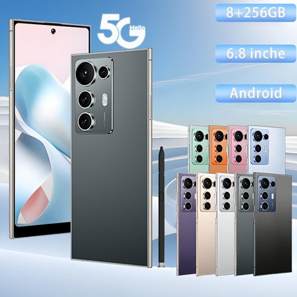 S25 Ultra 5G Android smartphone, 6.8-inch, 8GB RAM, 256GB storage, dual SIM dual standby Android smartphone, equipped