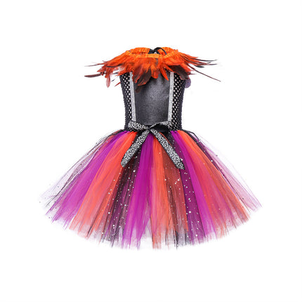 Halloween Children's Costume Witch Cosplay Clothes
