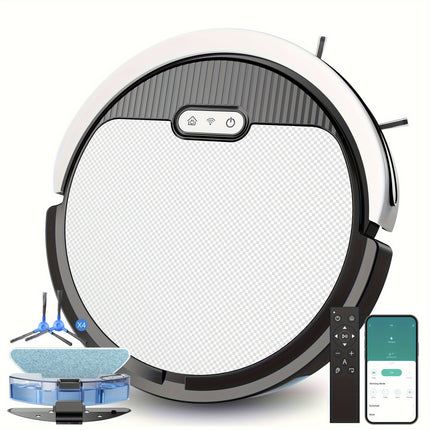Robot Vacuum Cleaner, 4000pa Max Power Suction, Scheduled Cleaning, Automatic Recharge