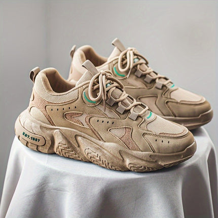 Men'S All-Season Low-Top Sneakers - Casual & Sporty Outdoor Shoes with Breathable Fabric