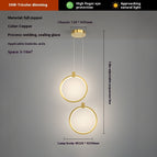 1003B2D copper notebook / Tri color dimming