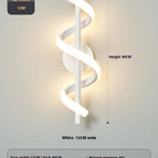 White 12CM Warm Light Single