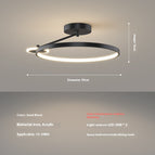 Black Round Cake / White Light