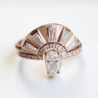 Rose Gold Couple Rings / No 6