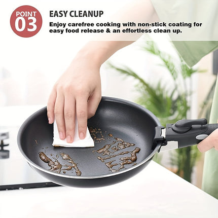 Non-Stick Cookware Set Non-Stick Pans And Pots With Removable Handles,