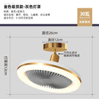 Gray Gold Chandelier