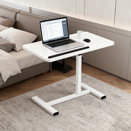A 4-wheeled Portable Laptop Desk, A Multi-functional Tray Stand, A Bedside Desk That Can Be Flipped 90°-10°, A