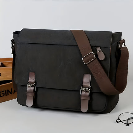 High-Quality, Durable, And Vintage Canvas Shoulder Bag, a Stylish Crossbody Bag for Men