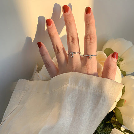 Small Stamen Closed-ring For Women