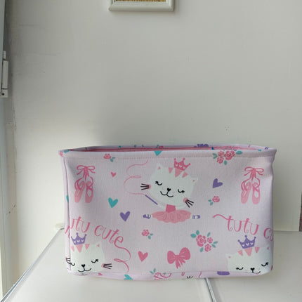 Fabric Storage Bucket Laundry Basket