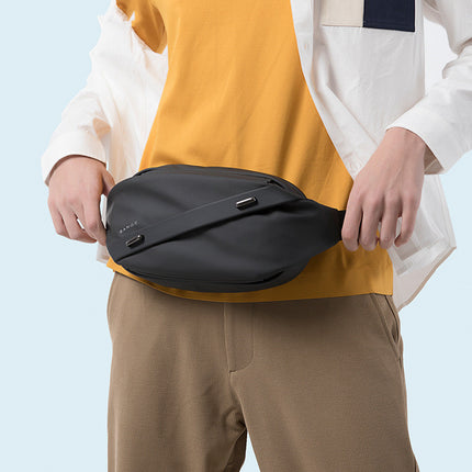 Trendy Messenger Bag Men's Business Casual Chest Bag