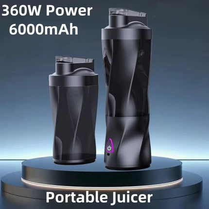 Portable Electric Juicer 700ML Multifunctional USB Rechargeable Shake and Smoothie Mixer