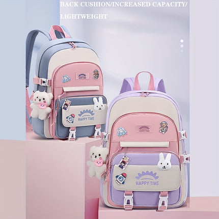Backpack for Girls - Cute Cartoon Design, Adjustable Straps, Lightweight backpack