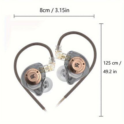 Ear Monitor Headphones - Exceptional Stereo Sound, Noise Cancelling, Wired IEM Earphones
