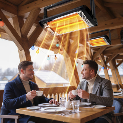 Electric Garage Heaters 1pc1500W/750W Ceiling Mounted Heater