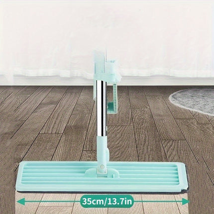 5-Set, Ultra-Durable Rotating Floor Mop with 1/2/3/4/5 Reusable Microfiber Pads