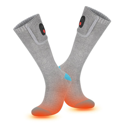 Electric Heating Pure Cotton Socks Skiing Casual Men And Women Warm-keeping Socks