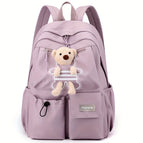 BJ9971 Double Shoulder Bag Purple