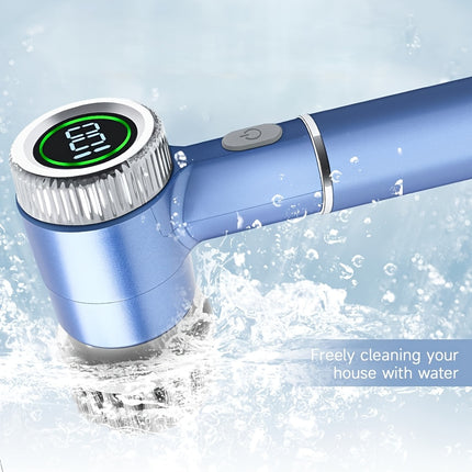 Electric Cleaning Brush - Heavy-Duty ABS Handheld Multipurpose Scrubber with Soft Bristles & Rotating Brush