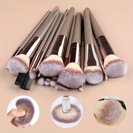 makeup Professional Makeup Brushes Set Bag Foundation Eyelash Eyebrow