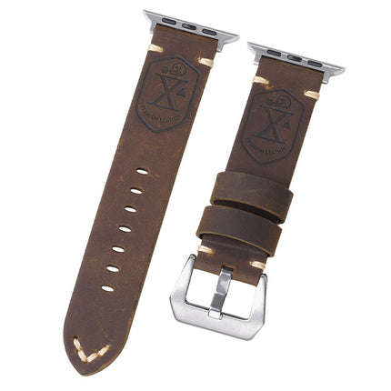Series Men's Leather Watch Band