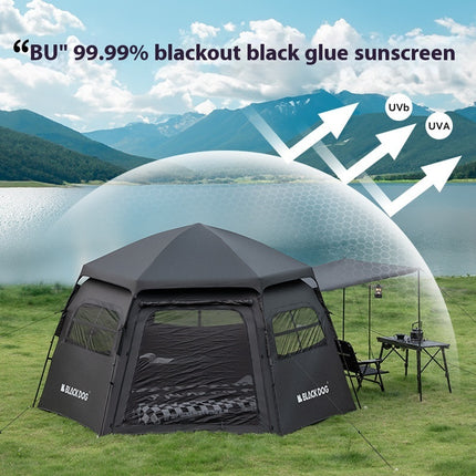Outdoor Hexagonal Automatic Quickly Open Camping Tent