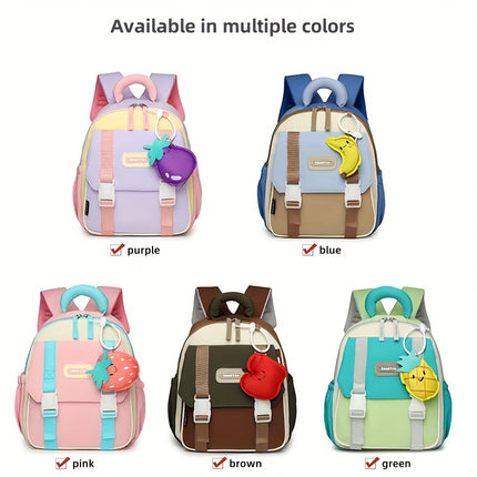 Hot New Cute Fruit Ornaments Kindergarten Suitable for 3-6 Years Old Children's Backpack