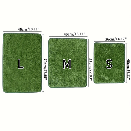 Reusable Pet Training Lawn, Odor Control Artificial Grass Pad Dog Grass Mat, Washable Dog Potty Training Mat Dog Pee Grass Pad Christmas Gift