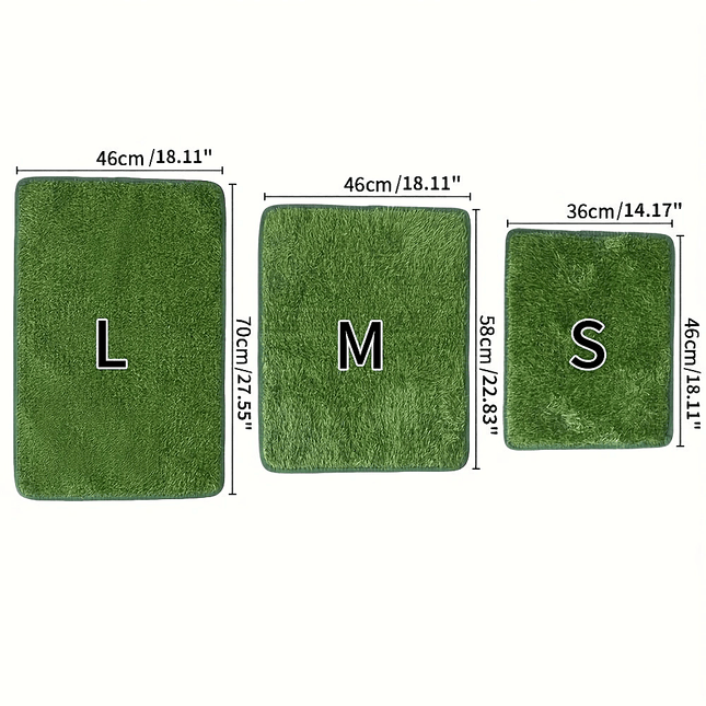 Reusable Pet Training Lawn, Odor Control Artificial Grass Pad Dog Grass Mat, Washable Dog Potty Training Mat Dog Pee Grass Pad Christmas Gift