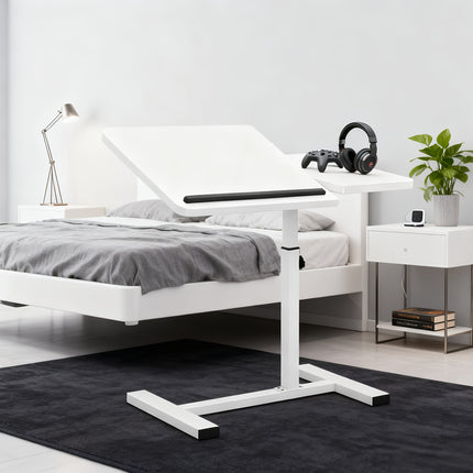 A 4-wheeled Portable Laptop Desk, A Multi-functional Tray Stand, A Bedside Desk That Can Be Flipped 90°-10°, A