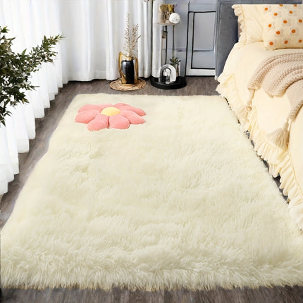 1pc, Norbic Style Fluffy Carpet for Living Room, Bedroom, Tea Table or Bedside,