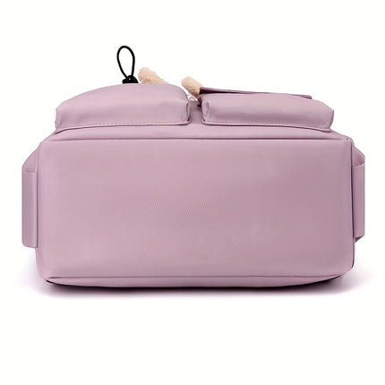 Stylish Unisex Square Backpack, Korean Style, Simple And Versatile, Suitable for Junior