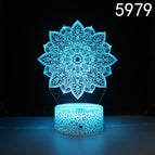 7 color no remote / Style5979