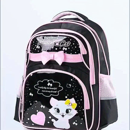 Lightweight Backpacks for Girls in Grades One to Six, Ages 6-12, Popular Among Kids