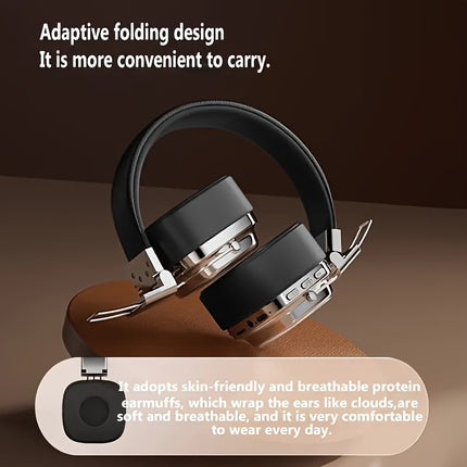 Wireless Headphones - High-Fidelity Sound, ENC Noise-Cancelling Mic, Multi-Device Connection