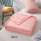 Jade White Stripes 3pcs / 100x150cm