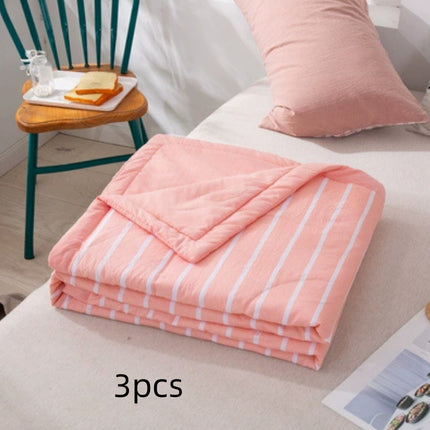Washable Cotton Air-conditioning Quilt For Single Or Double Beds
