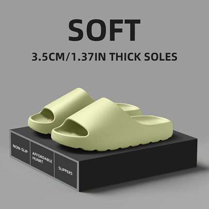 7 set EVA Slippers Women'S Home Sandals Non-Slip Indoor Slippers Comfortable Soft Cloud Slippers Beach,